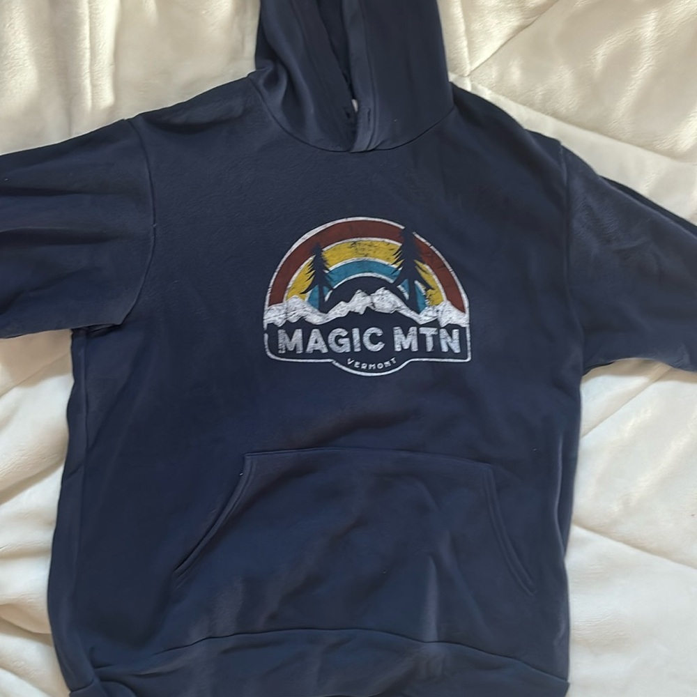 Navy hoodie, Size M